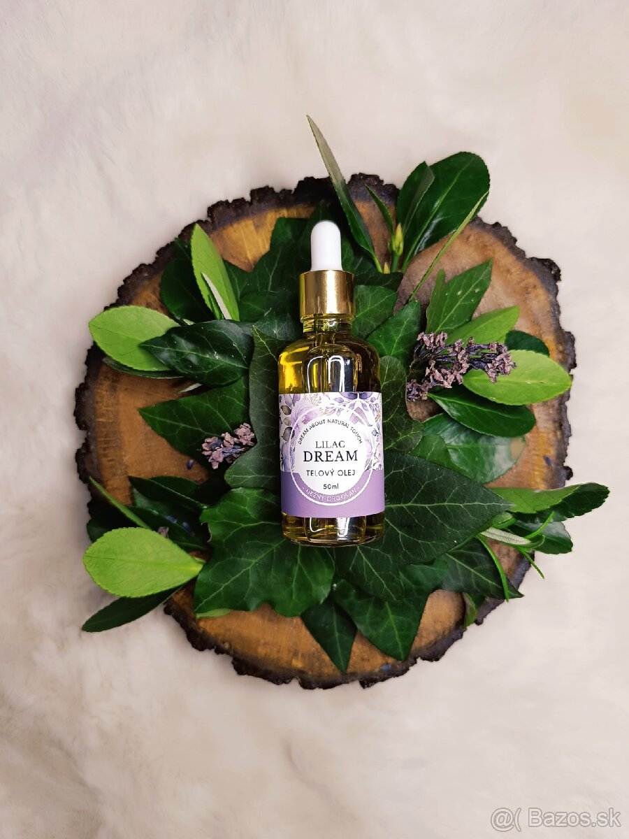Luhovaný telový olej z kolkecie dream botanicals - 7