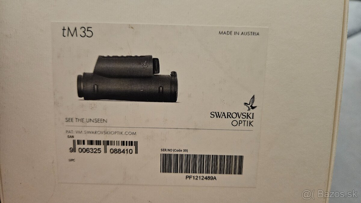 Termovízna predsádka Swarovski tM 35 2v1 a adaptér - 7