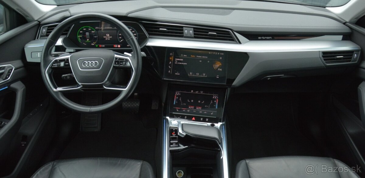 Audi E-tron 55 Advance 4x4 Baterka v záruke - 7