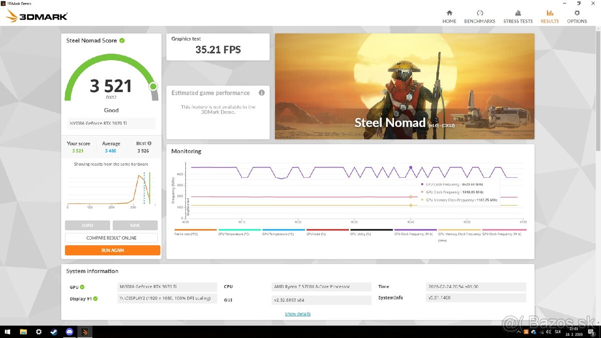 Asus ROG Strix RTX 3070 Ti - 7