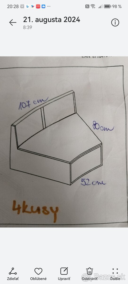 Sedacia ratanová zostava - 7