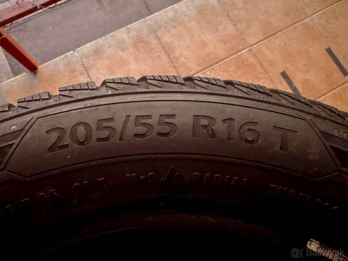 205/55 R16 zimné pneumatiky kompletná sada - 7