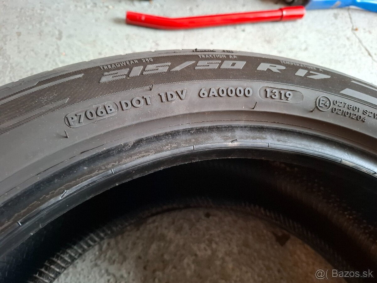 215/50 r17 letné pneumatiky - 7