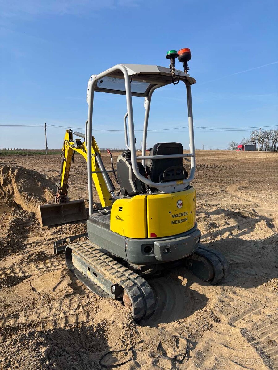 Minirýpadlo Wacker Neuson EZ17 - 7