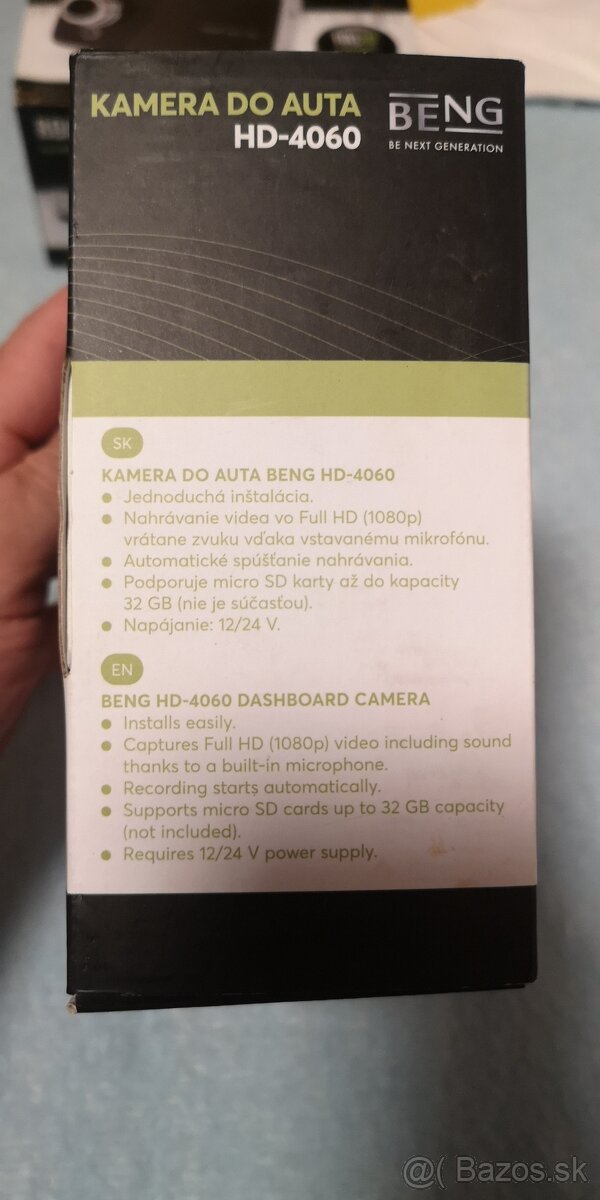 Autokamera BENG HD-4060 Full HD 1080p - 7