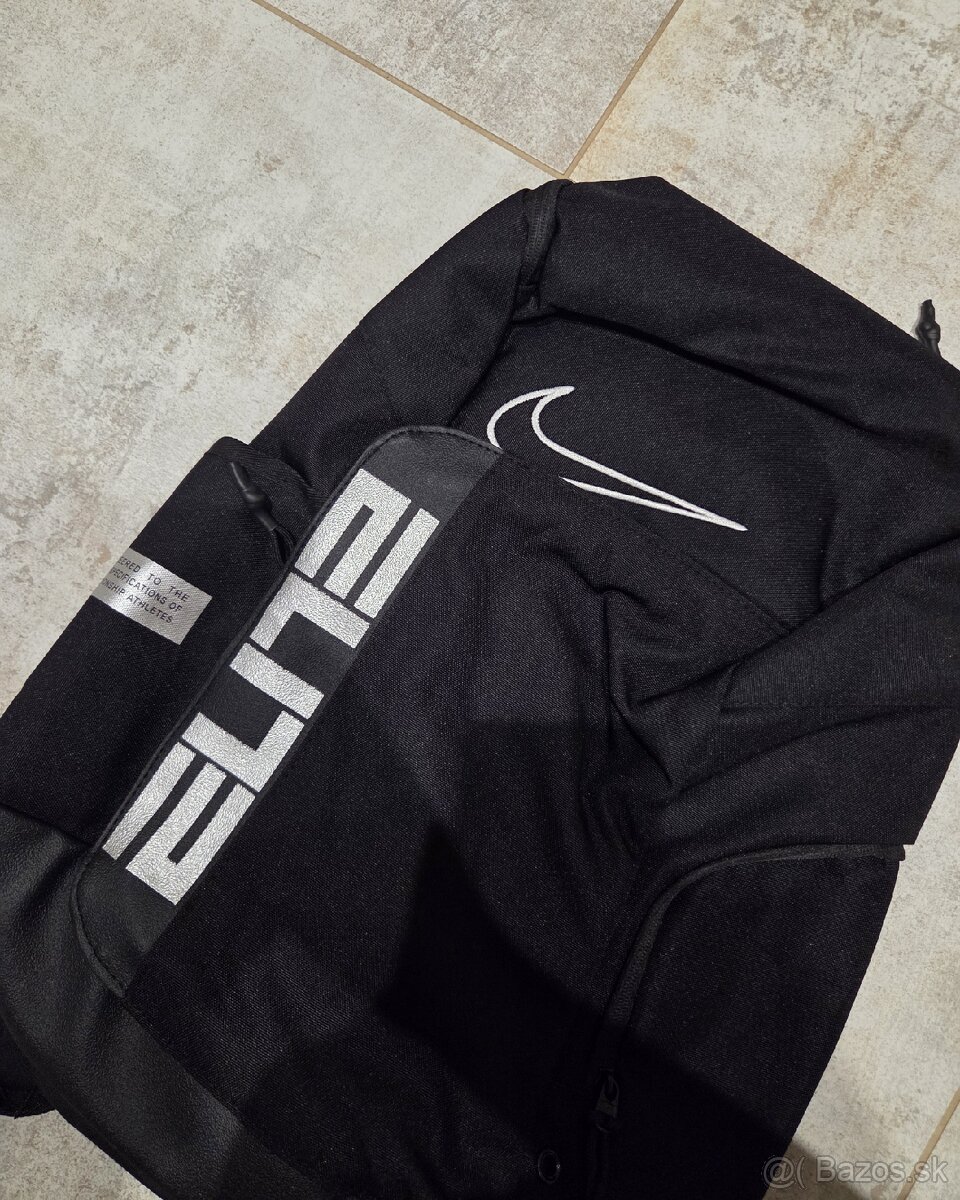 Nike elite backpack cierny/modry - 7