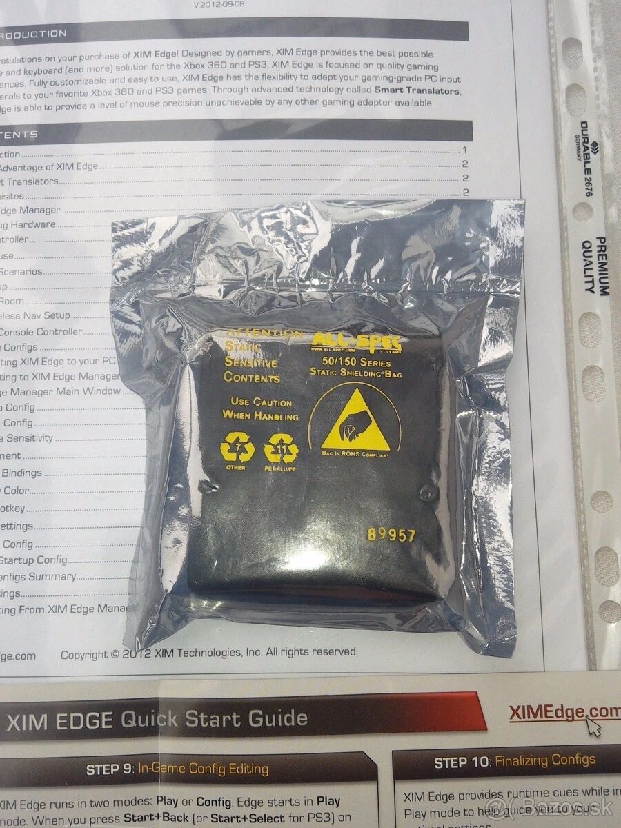 XIM Edge Mouse & Keyboard adapter for XBOX 360 and PS3 - 7