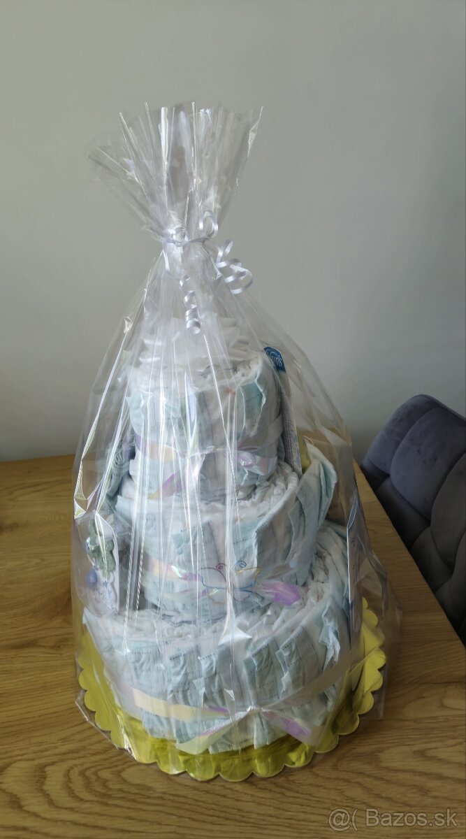 Plienková torta 3 poschodia - 7