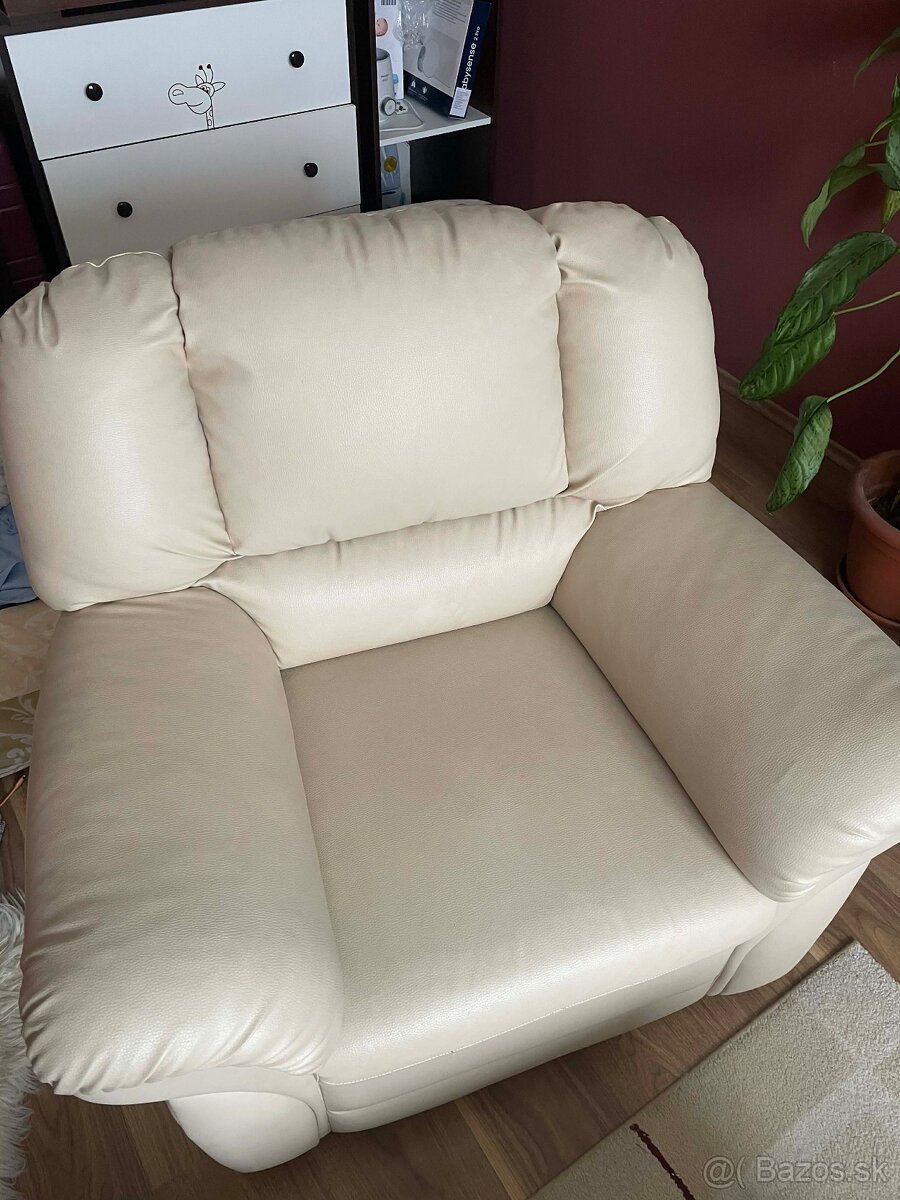 Rohová sedačka kožená - 7