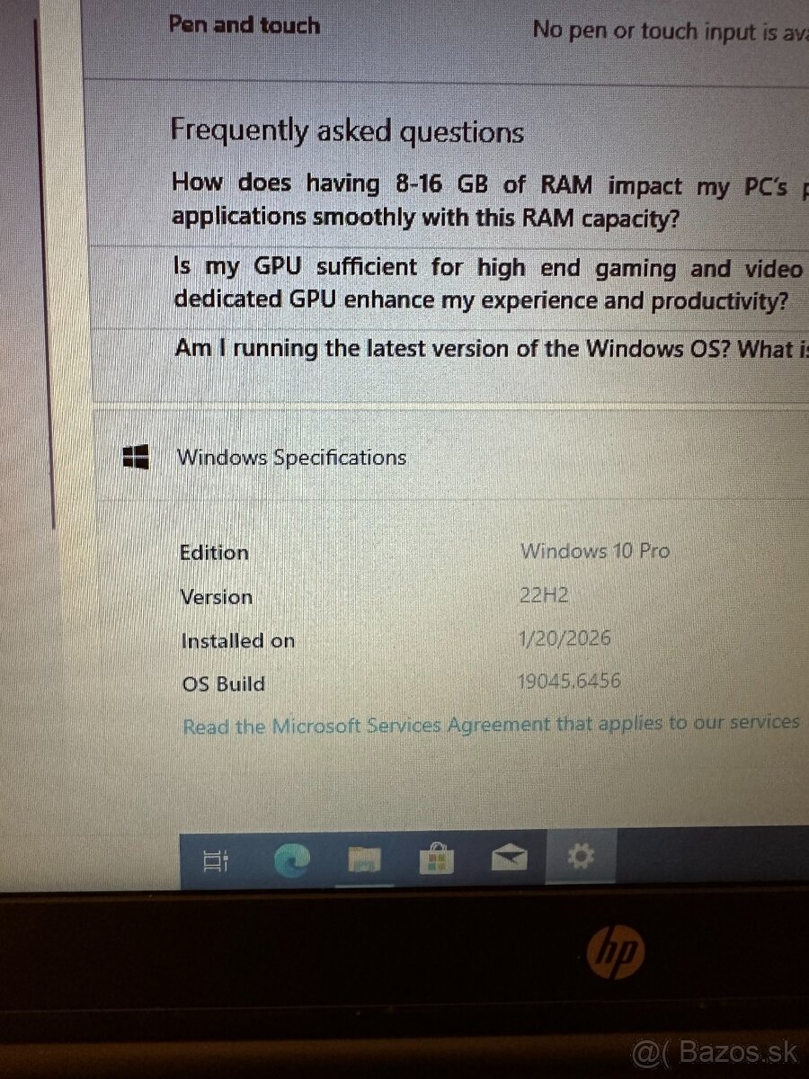 Notebook HP ProBook 650 G2 - 7