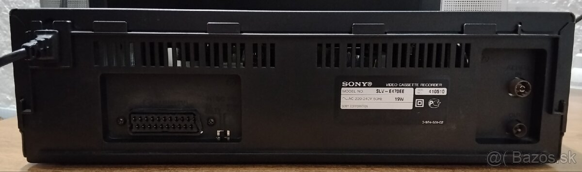 SONY SLV-E470 .... 4 hlavový videorekordér .... - 7