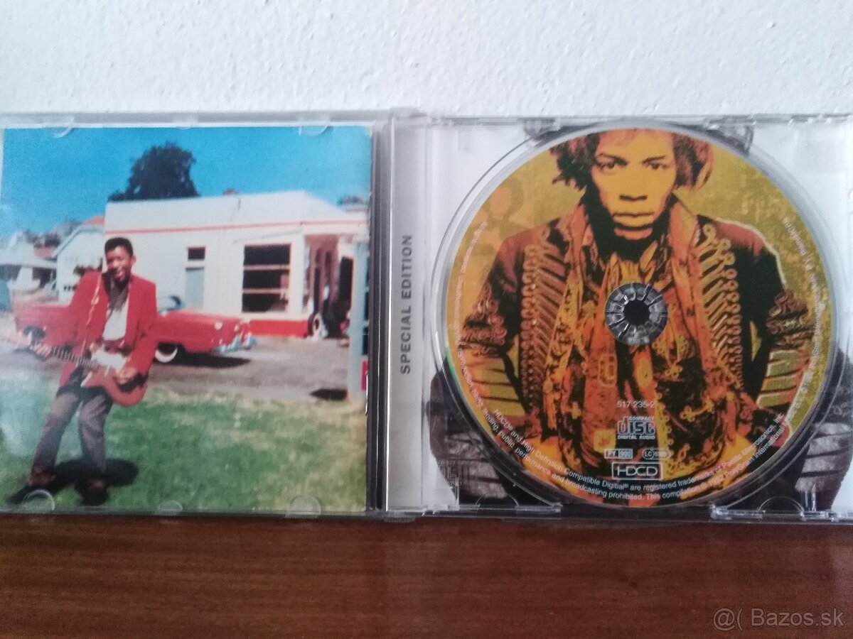 CD HENDRIX, PINK FLOYD, GILMOUR, QUEEN - 7