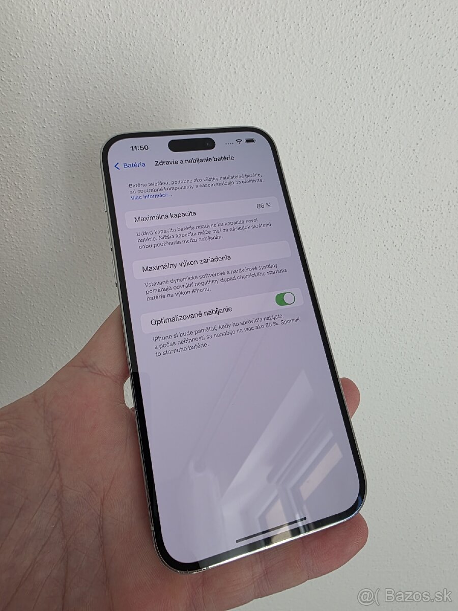 Apple iPhone 14 Pro Max Silver 128GB v super stave - 7