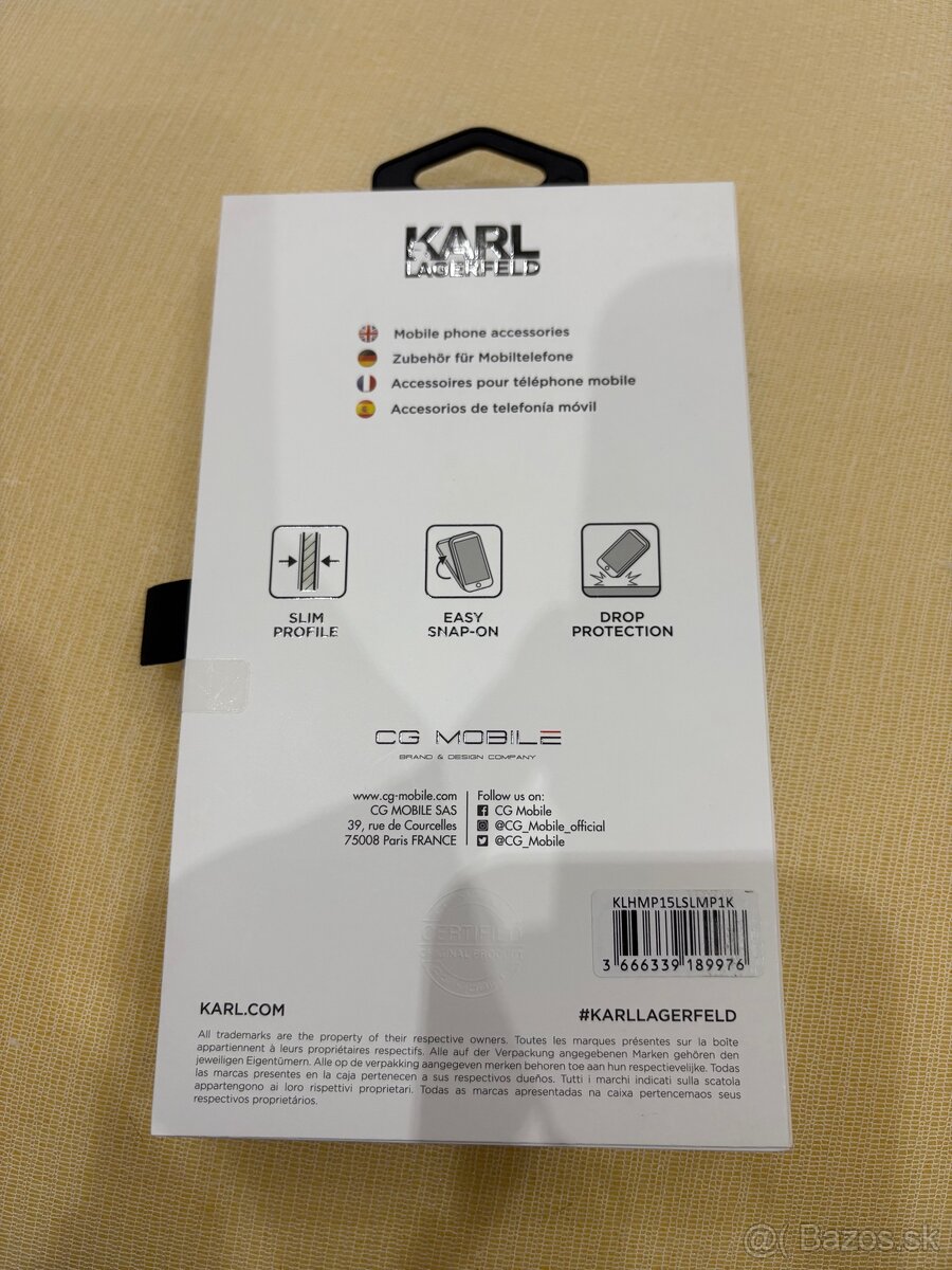 Kryt na Iphone 15 Pro Karl Lagerfeld - 7