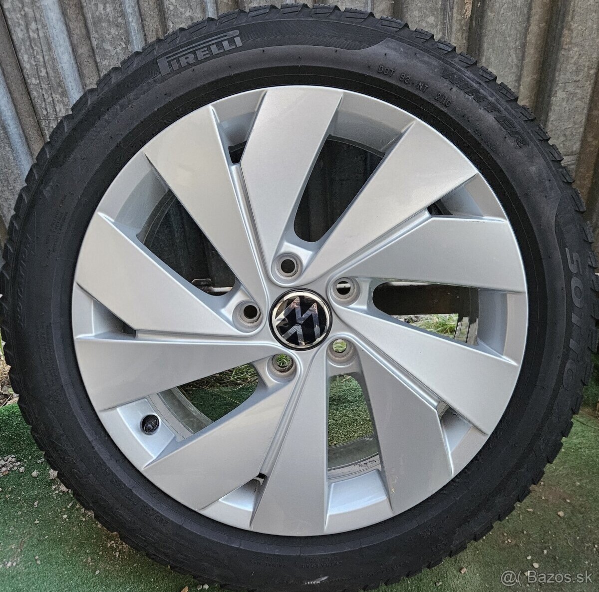 Zimná sada originál VW - 5x112 r17 + Pirelli 205/50 r17 93H - 7
