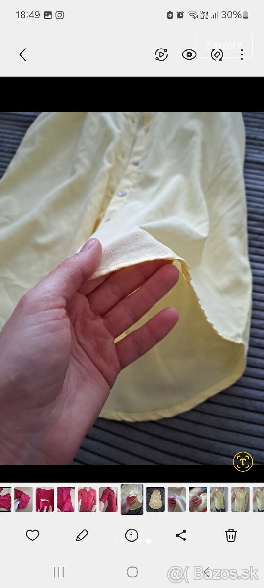 Chicoreé nové blúzky XS - 7