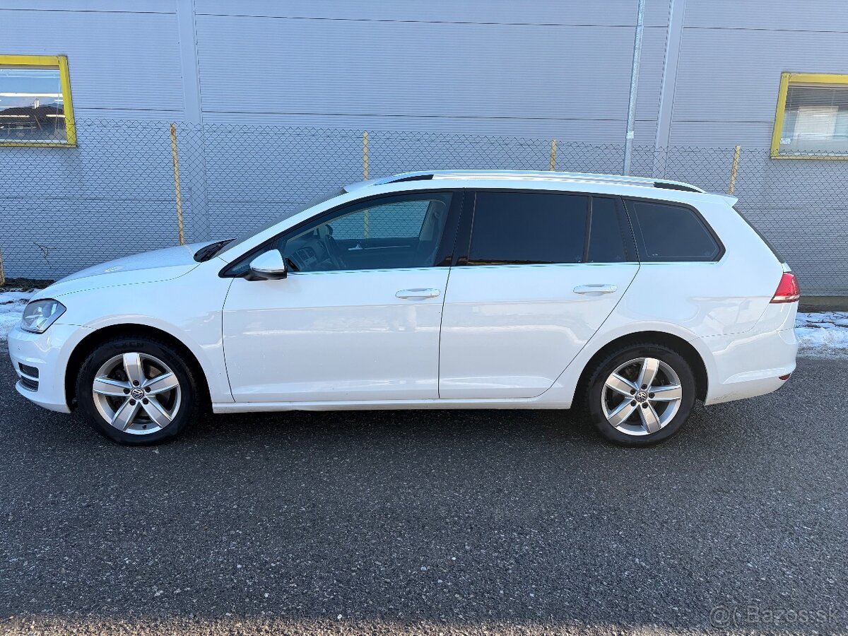 VW Golf VII variant, 1.6tdi, highline, DSG - 7