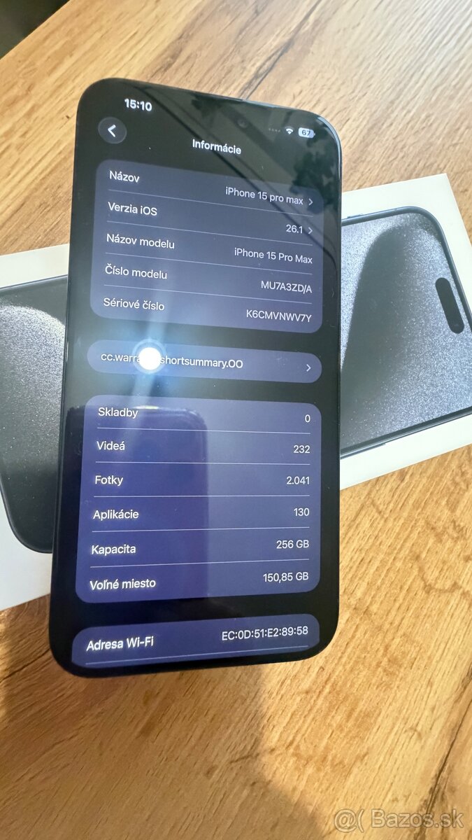 iPhone 15 pri max 256gb - 7