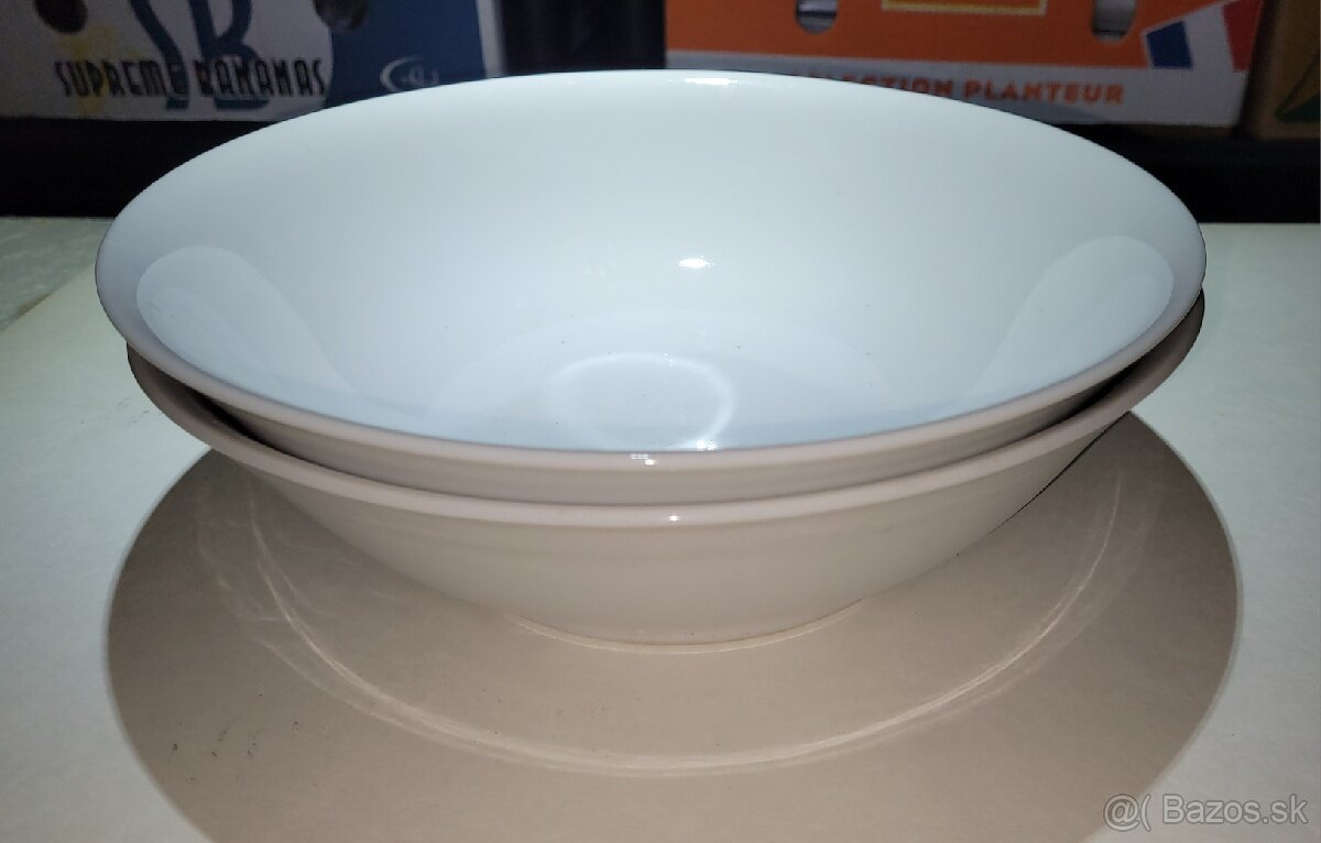 Biele porcelanove misky - 7