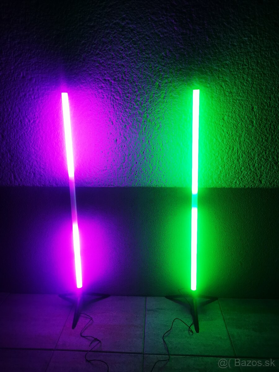 2ks led svetelné trubice RGBW s app ovládaním - 7