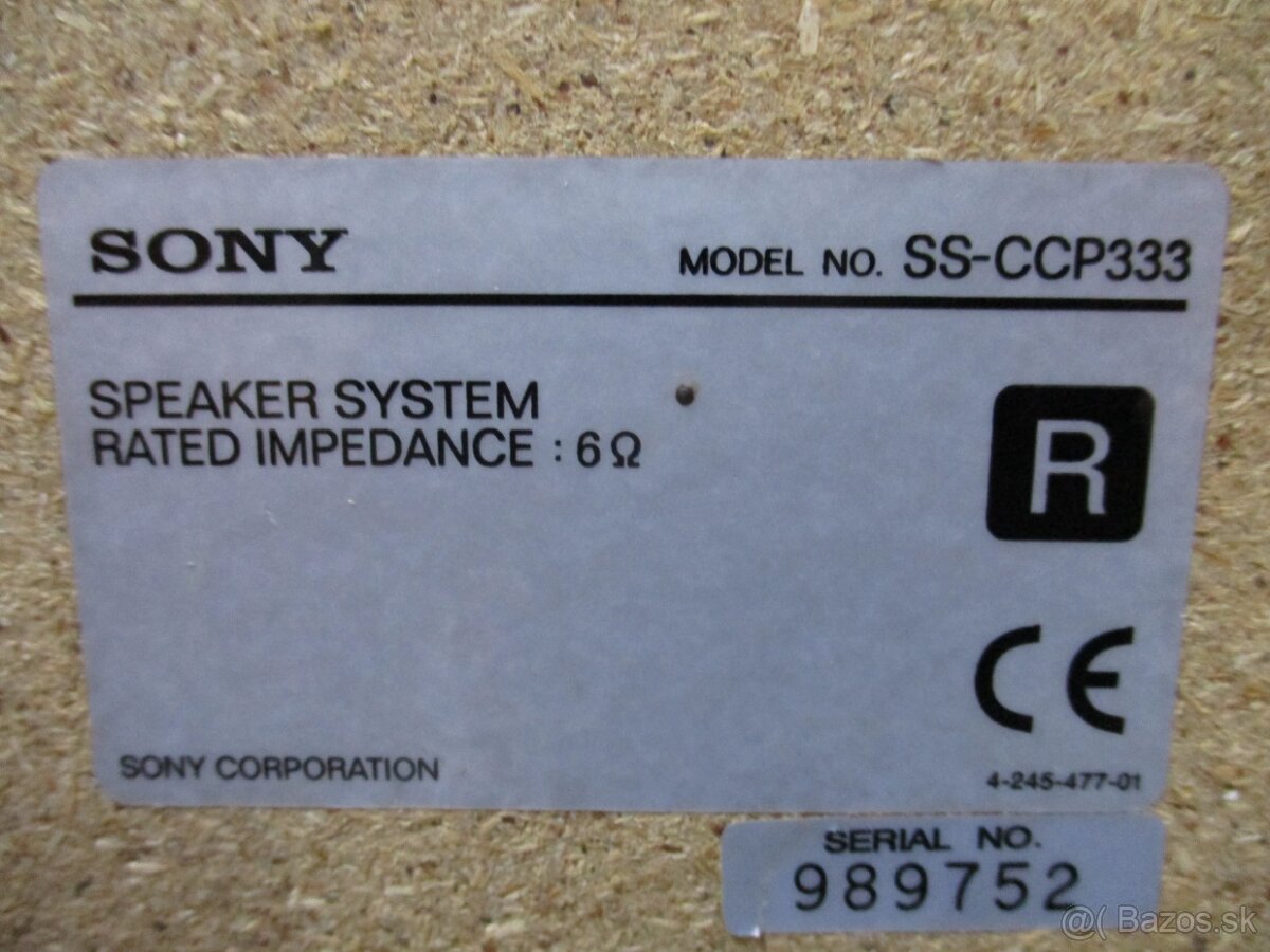 SONY SS-CCP333 - 7