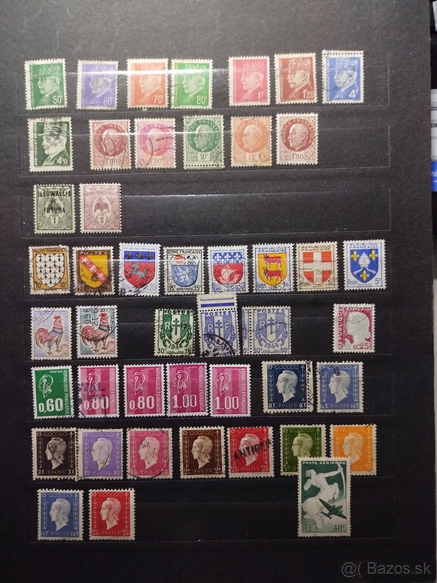 Francúzsko - partia známok - 7