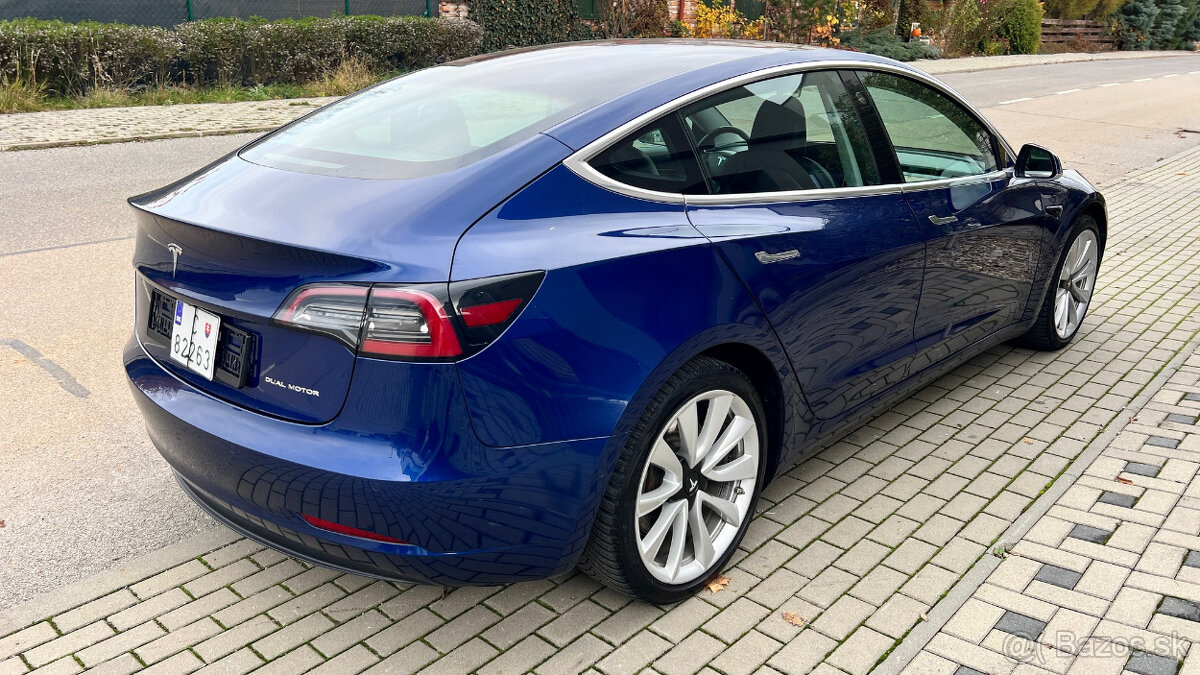 Tesla model 3, Long Range 75 kWh AWD, odpočet DPH - 7