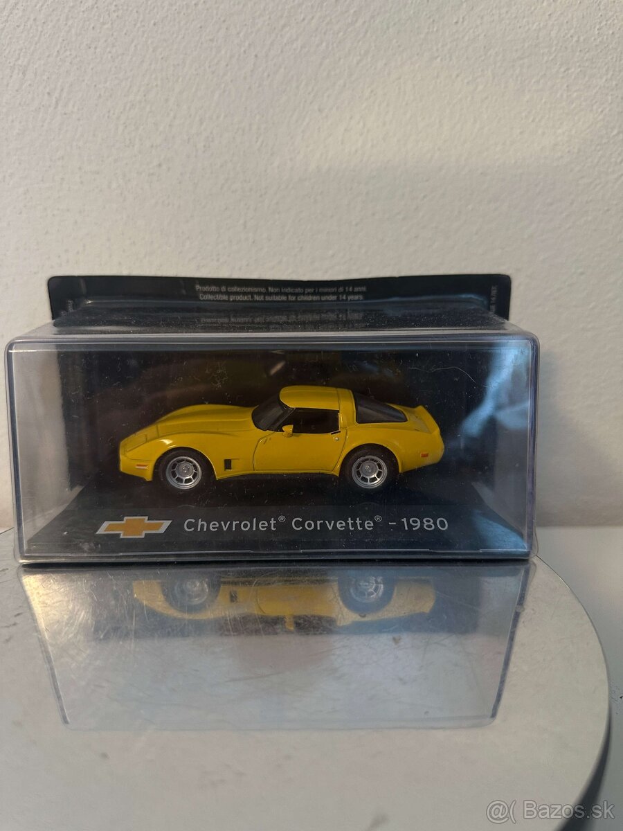 Chevrolet Corvette predam zberatelske modely. Mierka 1:43 - 7