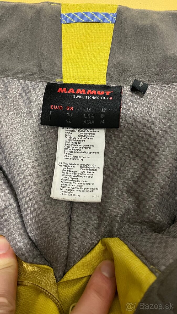 Mammut lyžiarske nohavice - 7