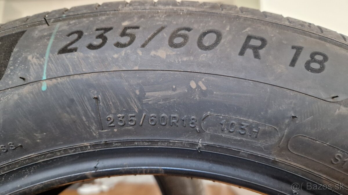 Predám 4× letné pneumatiky Michelin E Primacy - 7