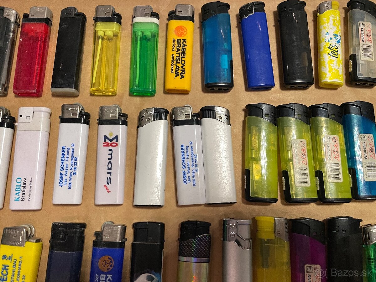 Zapalovače zbierka 100+ - 7