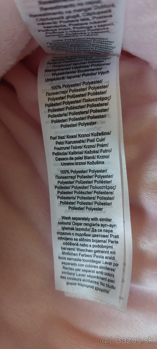 Dievčenská zimušná bunda 98 / Nová - 7