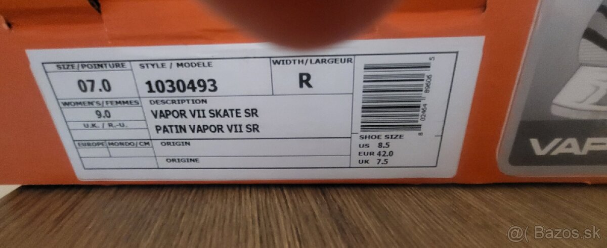 NIKEBAUER VAPOR VII Korčule na ľad - 7