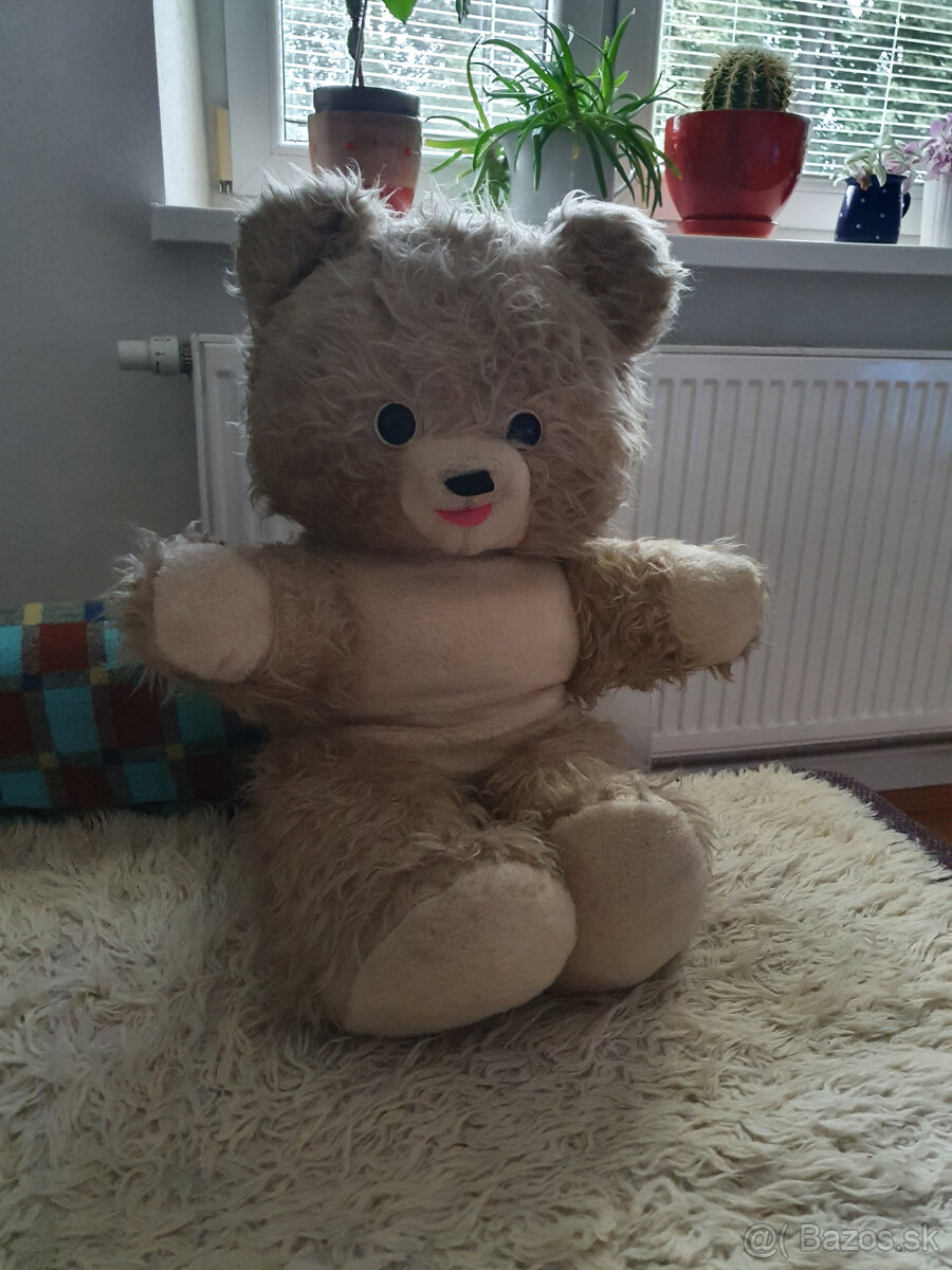 Predám pokladničku ,puzzle,obrázok psík,plyšového medveďa - 7