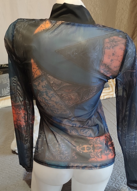 prekrásne Vintage tričko S - 7