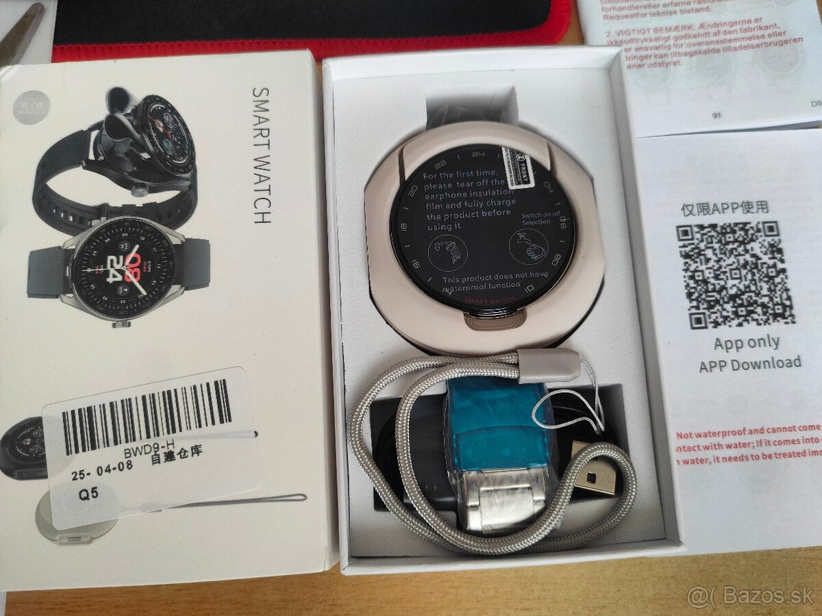 Smartwatch so slúchadlami bluetooth. - 7