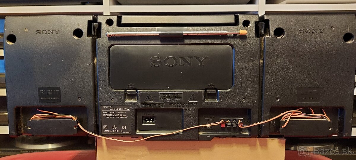 Predám rádiomagnetofóny Panasonic, Sony a JVC - 7