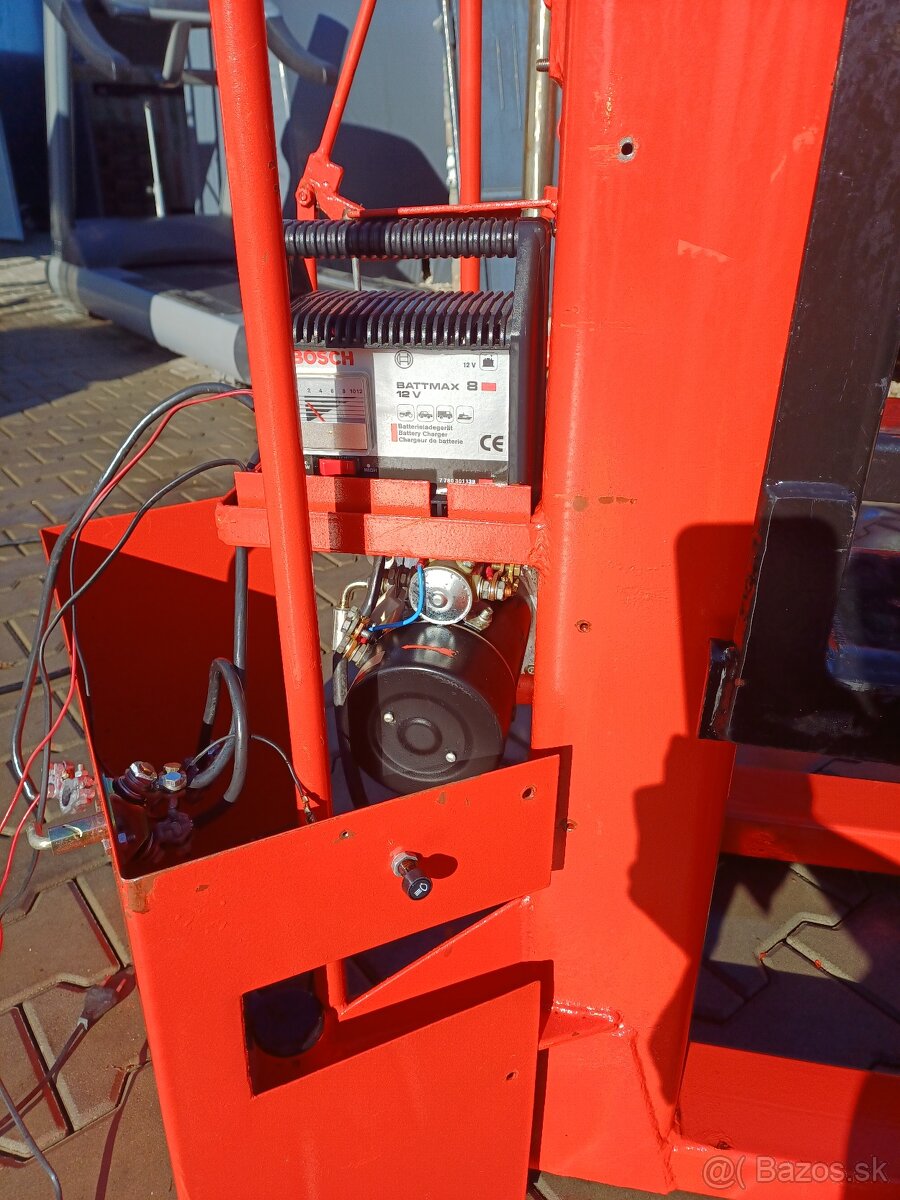 Paletový vozík s elektrickým zdvihom - 7