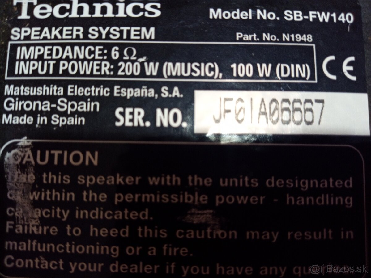 Technics Reproboxy - 7