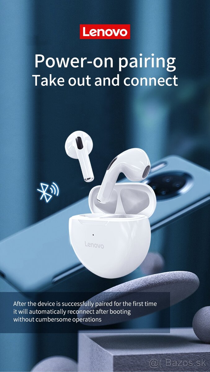 Predam sluchatka sluchadla nove Lenovo HT38 - 7