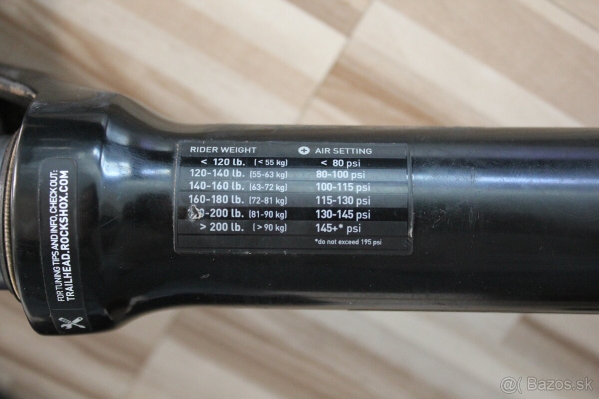 vzduchová vidla ROCKSHOX 35 - 7