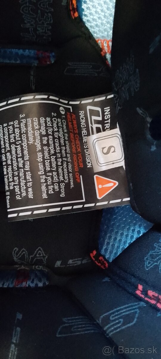 Prilba LS2 OF570 TITANIUM - 7