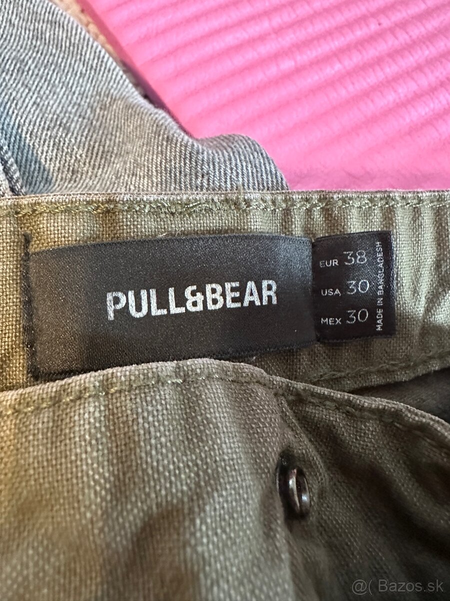Pánske / chlapčenské nohavice ZARA a Pull and Bear - 7