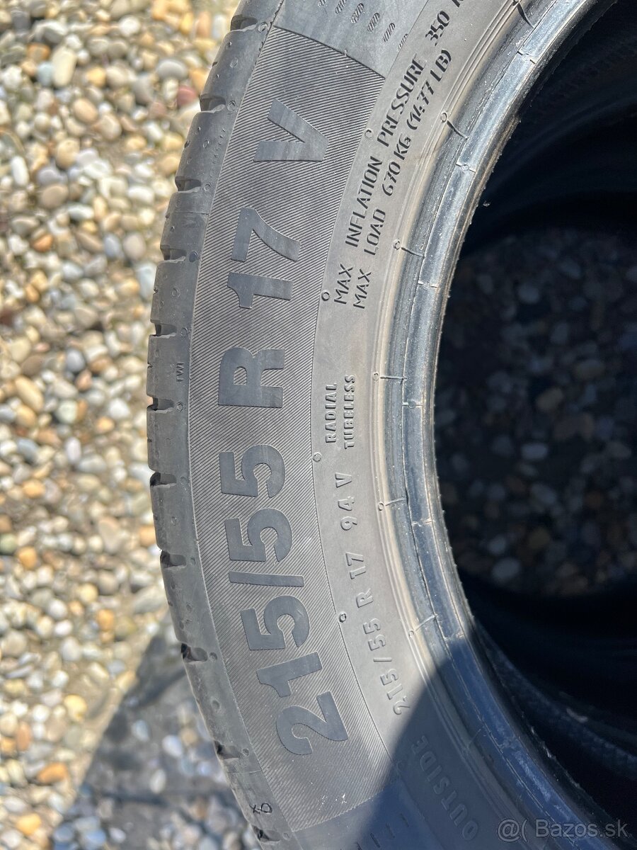 Letne Pneumatiky Continental 215/55 R17 - 7