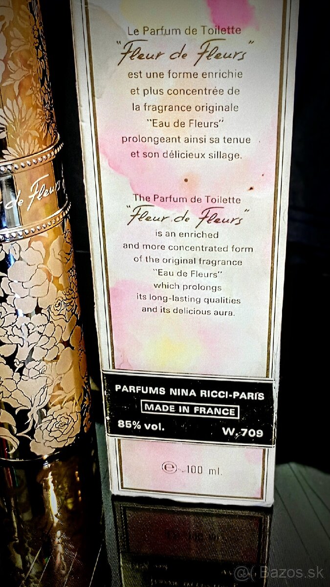 Nina Ricci – Fleur de Fleurs (vintage 1980s) – 100 ml - 7