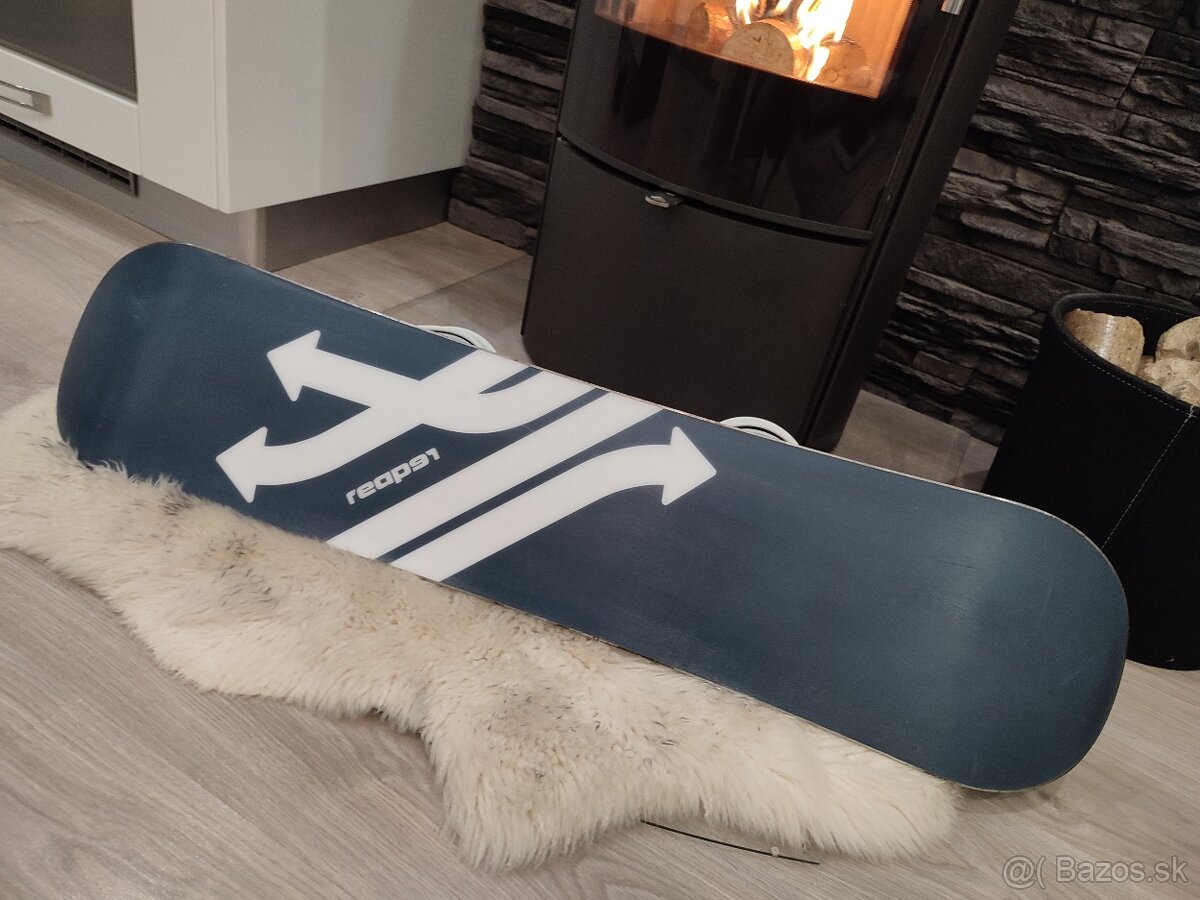 Snowboard 110 cm s viazaním - 7