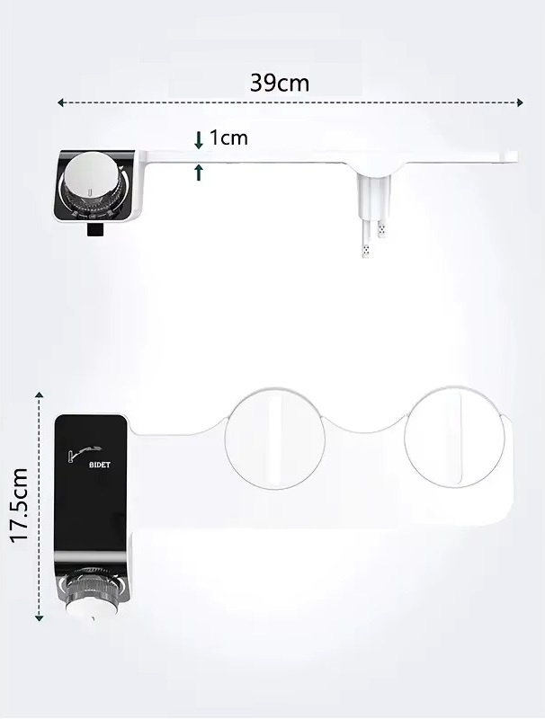 Bidetová sprška nastaviteľná univerzálna - 7