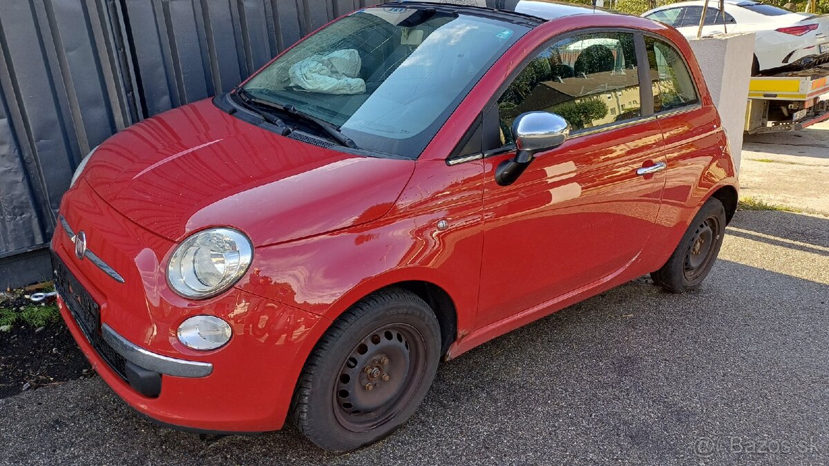 Fiat 500 1.2i diely rok 2008 - 2010 - 7