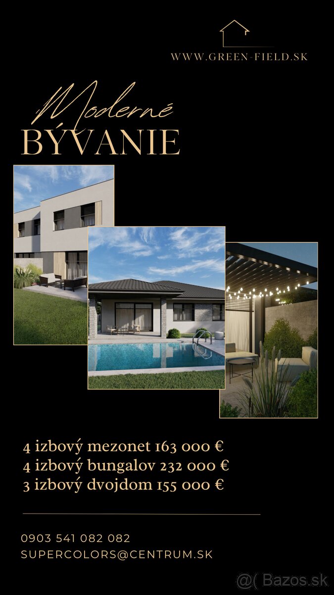 4 - izbový BUNGALOV NOVOSTAVBA - 7