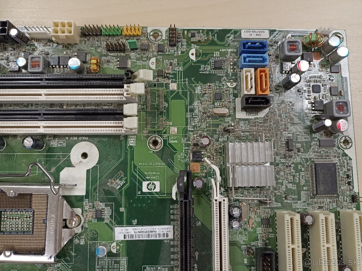 HP Compaq 8100 Elite Matičná doska s procesorom Intel i7 - 7